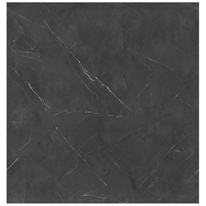JX133A-1 Royal Black Marble PVC Stone Design Flooring Film