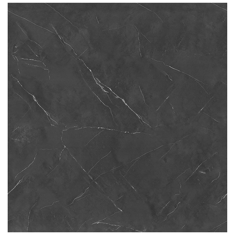 JX133A-1 Royal Black Marble PVC Stone Design Flooring Film