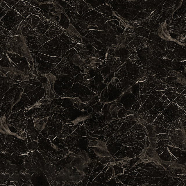 JX8024 Black & Gold Marble PVC Wall Panel Film