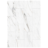 JX156L-1 White Lightning Stone Design PVC Flooring Film
