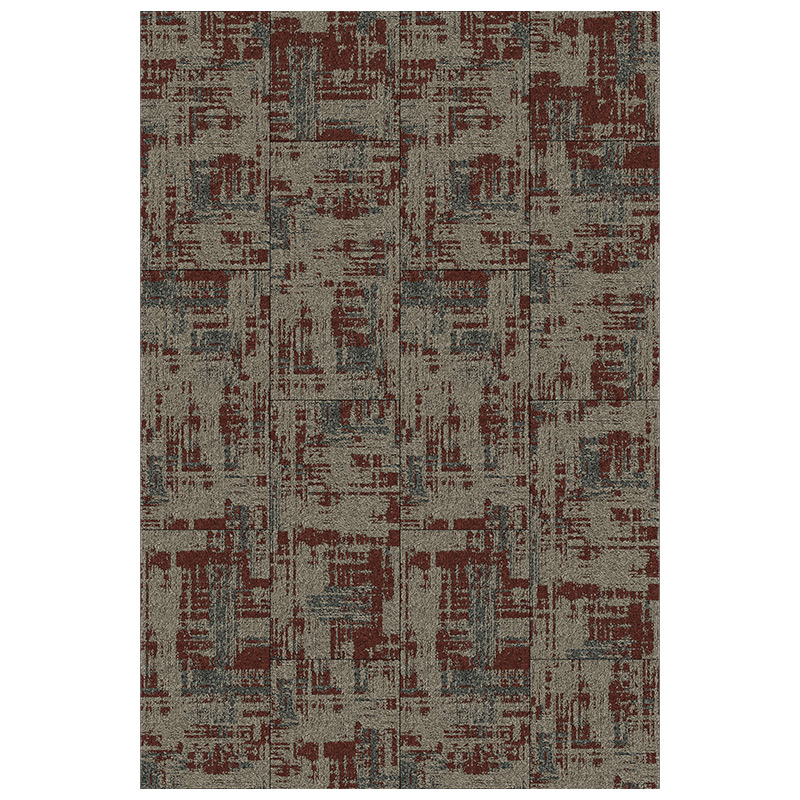 JX5806-2 Industrial Rust PVC Carpet Look Flooring Film