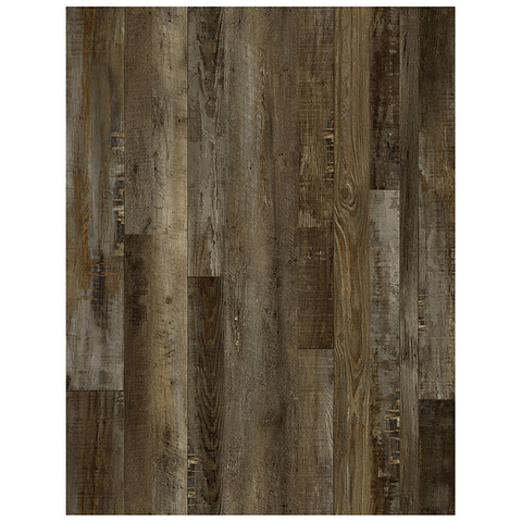 JX1108-1 Dark Brown Colour-Blocked Oak Wood Grain PVC Printing Film