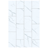 JX7031-1 Elegant White Stone Design PVC Flooring Film