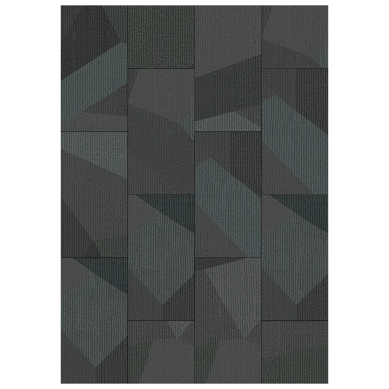 JX5809-4 Phantom Geometry PVC Carpet Design Flooring Film