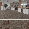 JX5806-2 Industrial Rust PVC Carpet Look Flooring Film